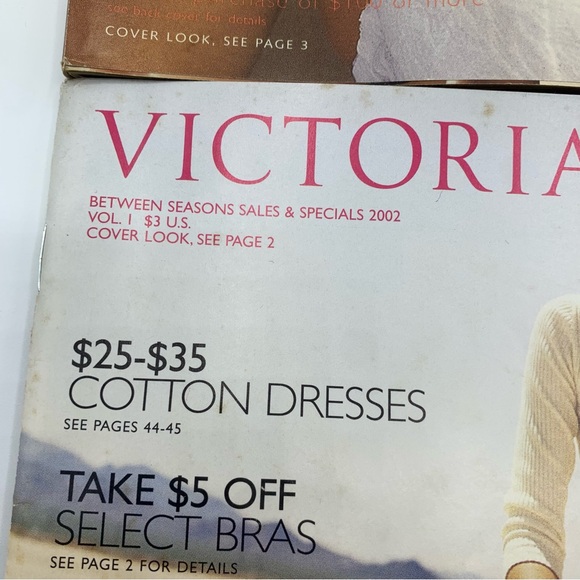 Vintage Victoria’s Secret Catalog Lot (2001–2003) – Early 2000s Fashion - Picture 8 of 16